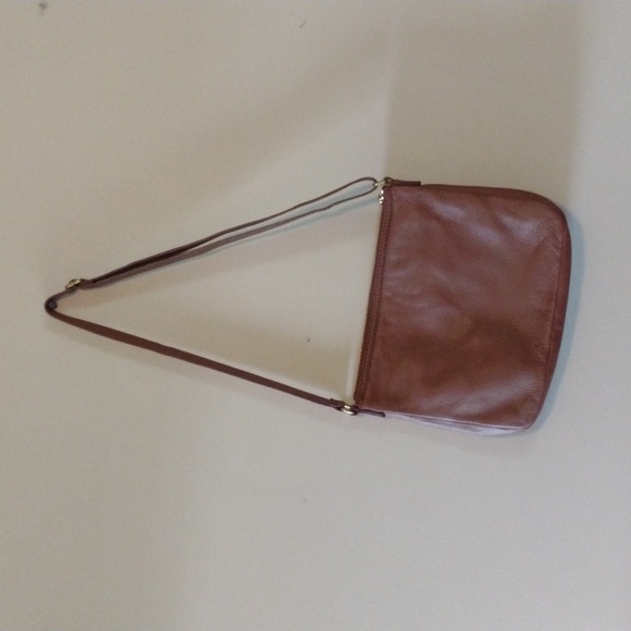 Fossil Pebbled Crossbody Brown - Picture 3 of 10